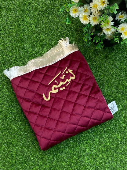 Padded Embroidered Customized Prayer Mats